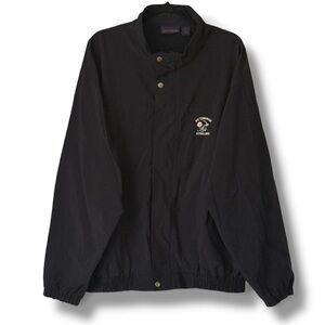Pittsburgh Steelers Antigua Golf Windbreaker Jacket - Black​